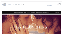 Desktop Screenshot of frassanitojewelers.com